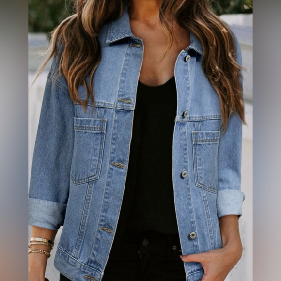 Classic Blue Denim Jacket - Picture 2 of 16